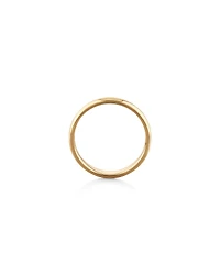 5mm High Domed Wedding Band in 10kt Rose Gold