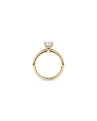 1.25 Carat TW Emerald Cut Laboratory-Grown Diamond Solitaire Engagement Ring In 14kt White Gold
