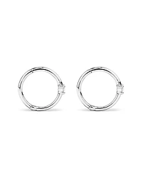 Diamond Accent Sleeper Earrings in 10kt Gold