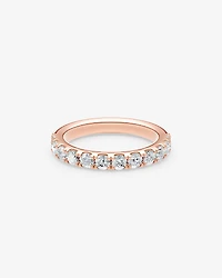 1.00 Carat TW Claw Set Diamond Wedding Ring in 14kt Yellow Gold