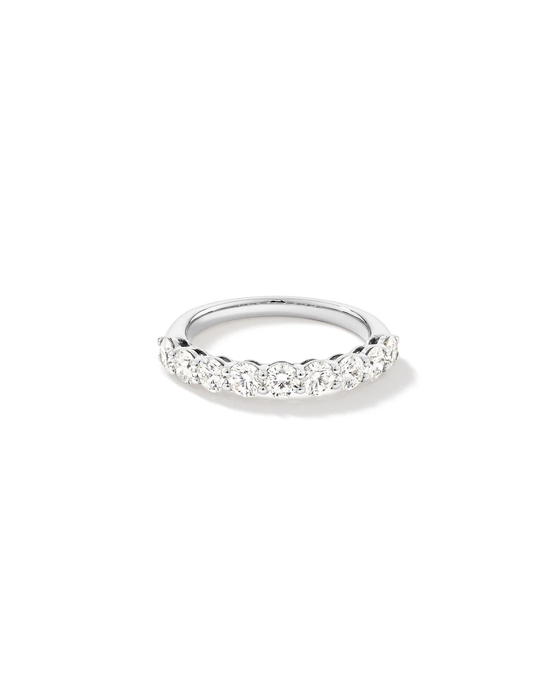 1.30 Carat TW Round Brilliant Laboratory-Grown Diamond Wedding Ring in 14kt Gold