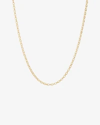 55cm (22") Oval Belcher Chain 10kt Yellow Gold