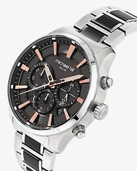 Solar Powered Men's Watch with Black Tone in Stainless Steel