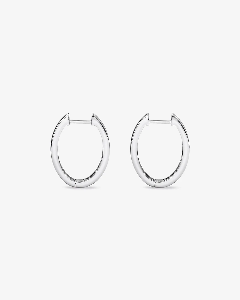Huggie Earrings with 0.50 Carat TW of Diamonds in 10kt Rose Gold