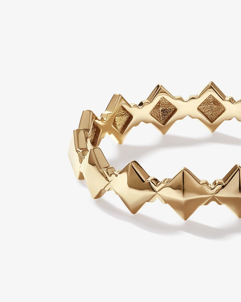 Bague Pointe Signature Connect en Or Jaune 10 kt