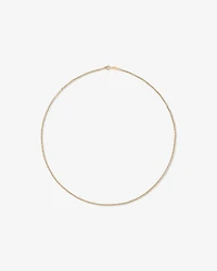50cm (20") Hollow Belcher Chain in 10kt Rose Gold