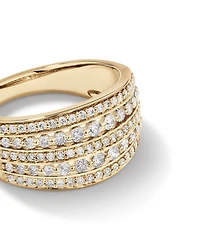 0.70 Carat TW Infinite Diamonds Ring in 10kt Yellow Gold