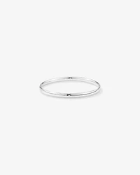 5.7mm Solid Round Bangle in Sterling Silver