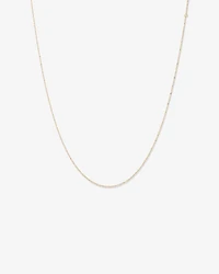 45cm (17") 0.95mm Width Solid Cable Chain In 10kt  Rose Gold