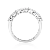 Wedding Band with 2.00 Carat TW Laboratory Grown Diamonds in 14kt White Gold