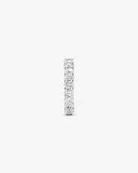 3.15 Carat TW Oval Laboratory-Grown Diamond Eternity Ring in 14kt White Gold