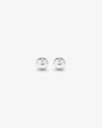 Boucles d'oreilles clous en forme de boule de 4 mm en argent sterling