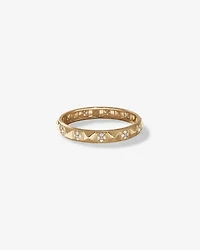 Signature Connect Linear Diamond Ring in 10kt Yellow Gold