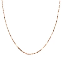 45cm (18") Hollow Belcher Chain in 10kt Yellow Gold