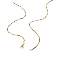 Chaîne belcher de cm en or jaune 18 K avec diamants, largeur de 1 à 1,5 mm