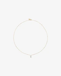 0.50Carat TW Laboratory-Grown Diamond Solitaire Pendant in 14kt Yellow Gold