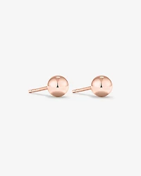 5mm Ball Stud Earrings in 10kt Rose Gold