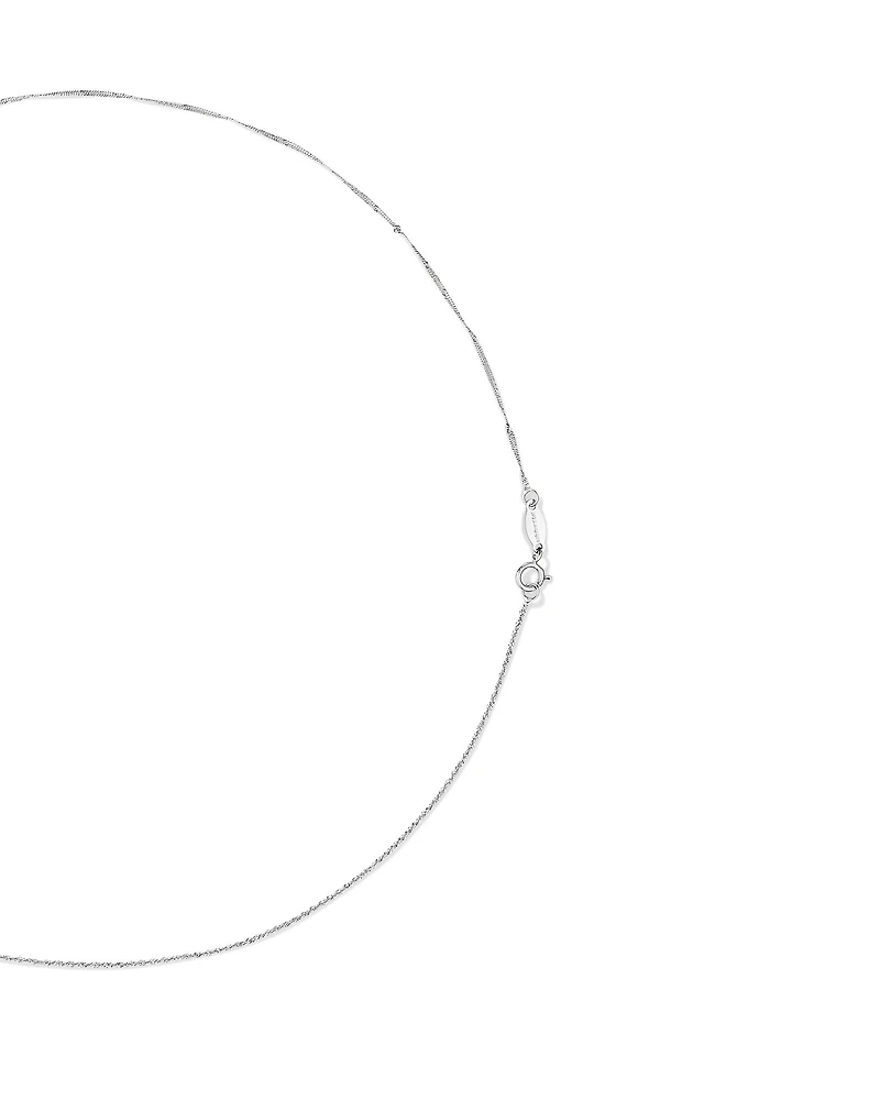 45cm (18") Singapore Chain in 10kt Yellow Gold