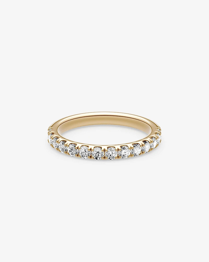 Evermore Wedding Band with 0.75 Carat TW Diamonds in 14kt White Gold