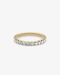 Evermore Wedding Band with 0.75 Carat TW Diamonds in 14kt White Gold