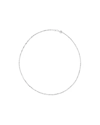 45cm (18") 1mm-1.5mm Width Hollow Singapore Chain in 10kt Yellow Gold