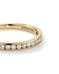 0.25 Carat TW Channel Set Diamond Wedding Ring in 14kt Gold