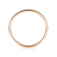 2mm Lite Half Round Wedding Band in 10kt Yellow Gold