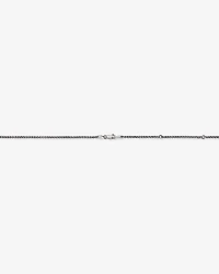 65cm (25") Oxidised Wheat Chain in Sterling Silver