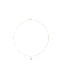 1.00 Carat TW Pear Cut Laboratory-Grown Diamond Solitaire Pendant in 10kt Yellow Gold