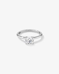 Solitaire Engagement Ring with 1.25 Carat TW of Laboratory-Grown Diamond in 18kt White Gold