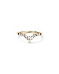Wedding Ring with .38TW of Diamonds in 14k Yellow Gold