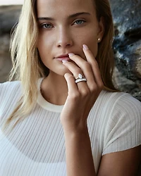1.25 Carat TW Marquise Laboratory-Grown Diamond Solitaire Engagement Ring in 14kt White Gold