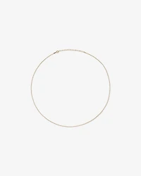 50cm (20") Fine Curb Chain in 10kt Yellow Gold