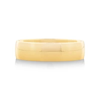 Half Round Wedding Band in 10kt Rose Gold