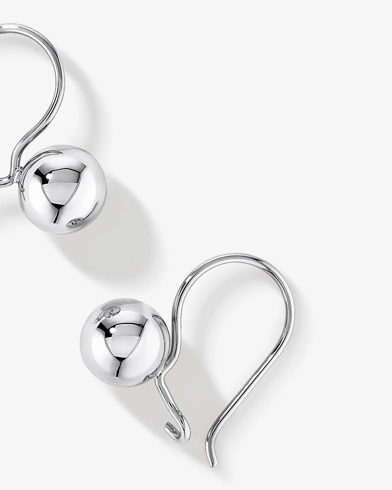 7mm Euroball Earrings in 10kt Rose Gold