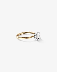 1.50 Carat TW Round Brilliant Signature 101 Solitaire Diamond Ring in 14kt Yellow & White Gold