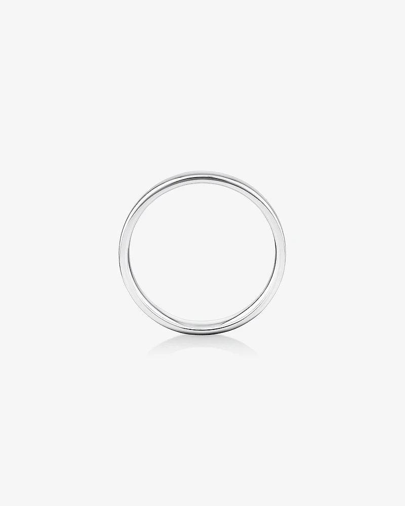 3mm Half Round Wedding Band in 10kt Rose Gold