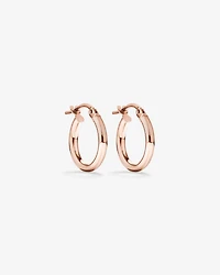 10mm Hoop Earrings in 10kt Rose Gold
