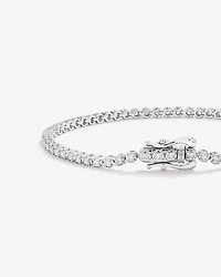 1.50 Carat TW Laboratory-Grown Diamond Tennis Bracelet in Sterling Silver