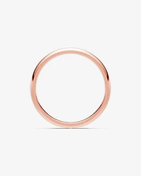 5mm High Domed Wedding Band 10kt Yellow Gold