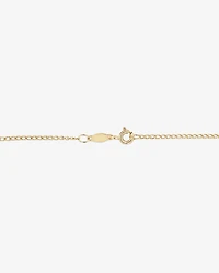 50cm (20") Curb Chain in 10kt Yellow Gold