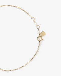 0.22 Carat TW Round Brilliant Graduated Diamond Bezel Set Bracelet in 10kt Yellow Gold