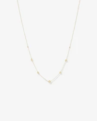 45cm (18") Bead Cable Chain in 10kt Yellow Gold