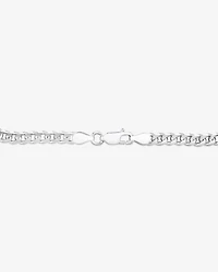 19cm (7”) 4.3mm Width Curb Bracelet in Sterling Silver