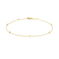 19cm (7.5") Bracelet In 10kt Yellow Gold