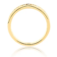 Wedding Band with 0.50 Carat TW of Diamonds in 14kt Yellow Gold