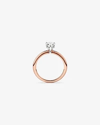 1.25 Carat TW Pear Laboratory-Grown Diamond Solitaire Engagement ring in 14kt Yellow and White Gold