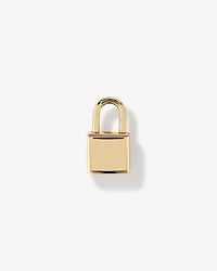 Signature Lock Pendant in 10kt Yellow Gold