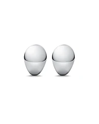 Polished Bold Dome Stud Earrings in Sterling Silver