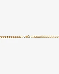55cm (22") 4.5mm-5mm Width Curb Chain in 10kt Yellow Gold